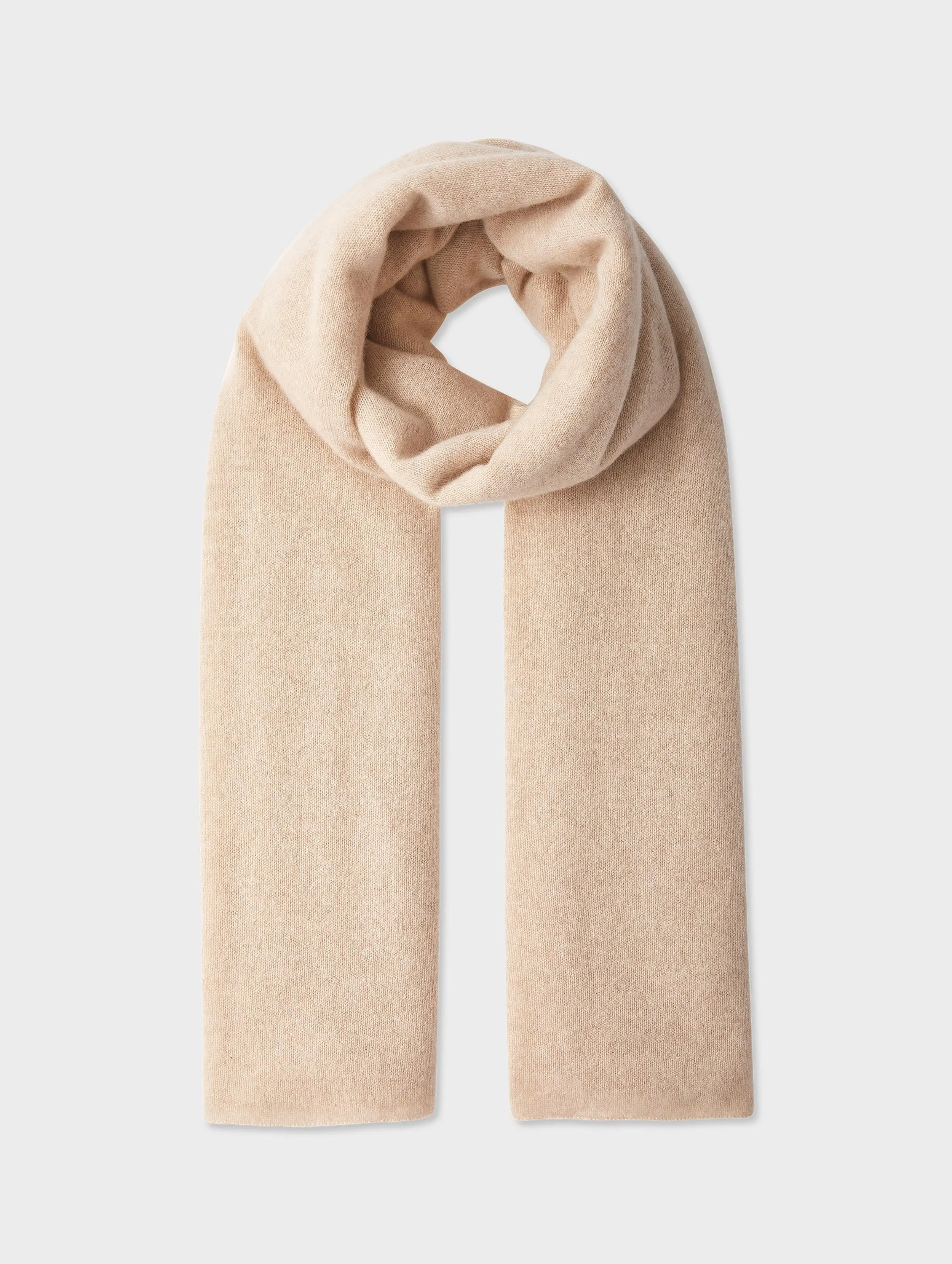 Cashmere Travel Wrap | Toffee Heather sold by White + Warren