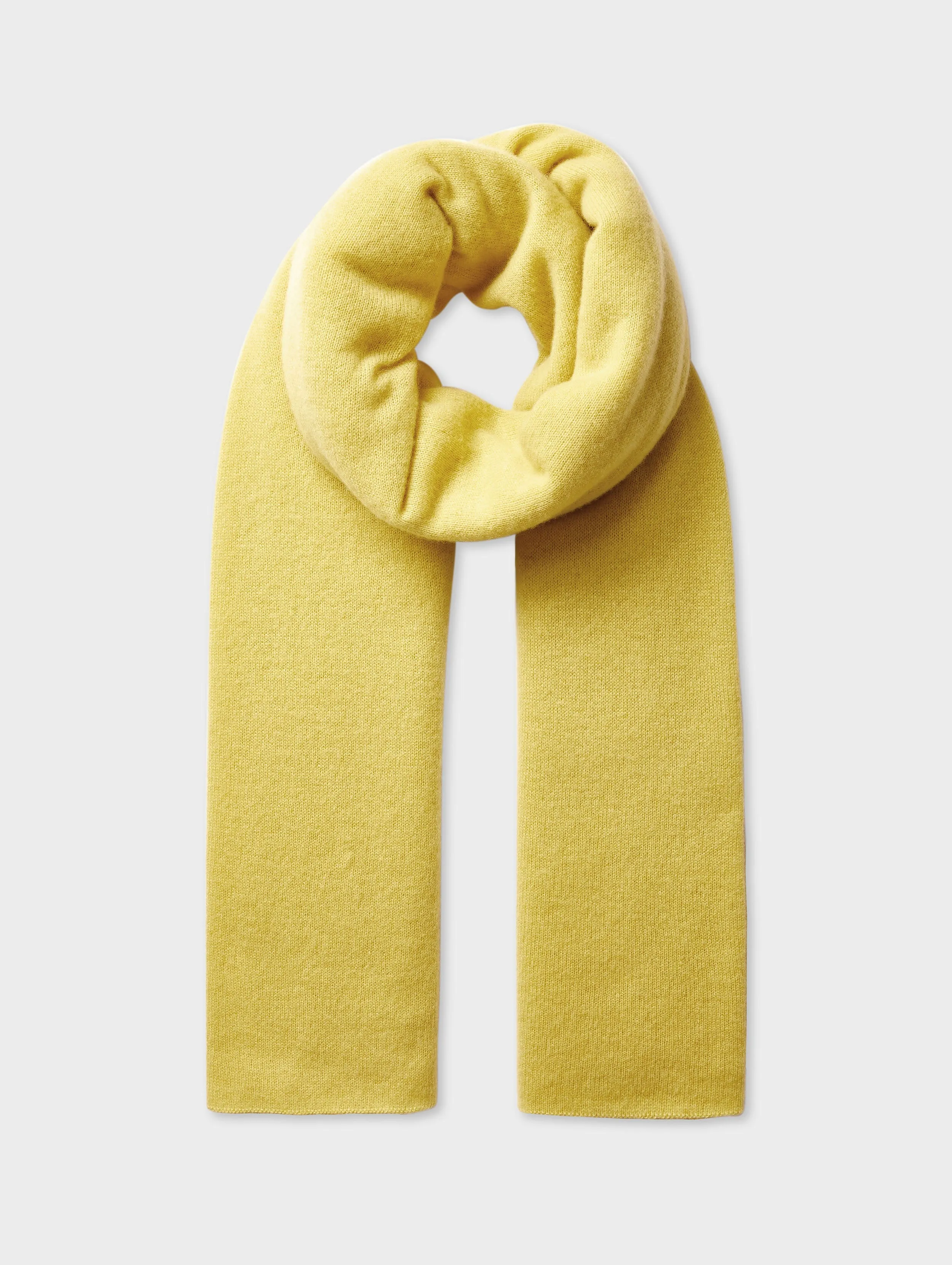 Cashmere Travel Wrap | Yellow Sunbeam sold by White + Warren