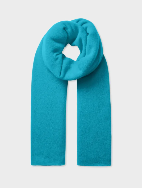 Cashmere Travel Wrap | Turquoise Sea sold by White + Warren