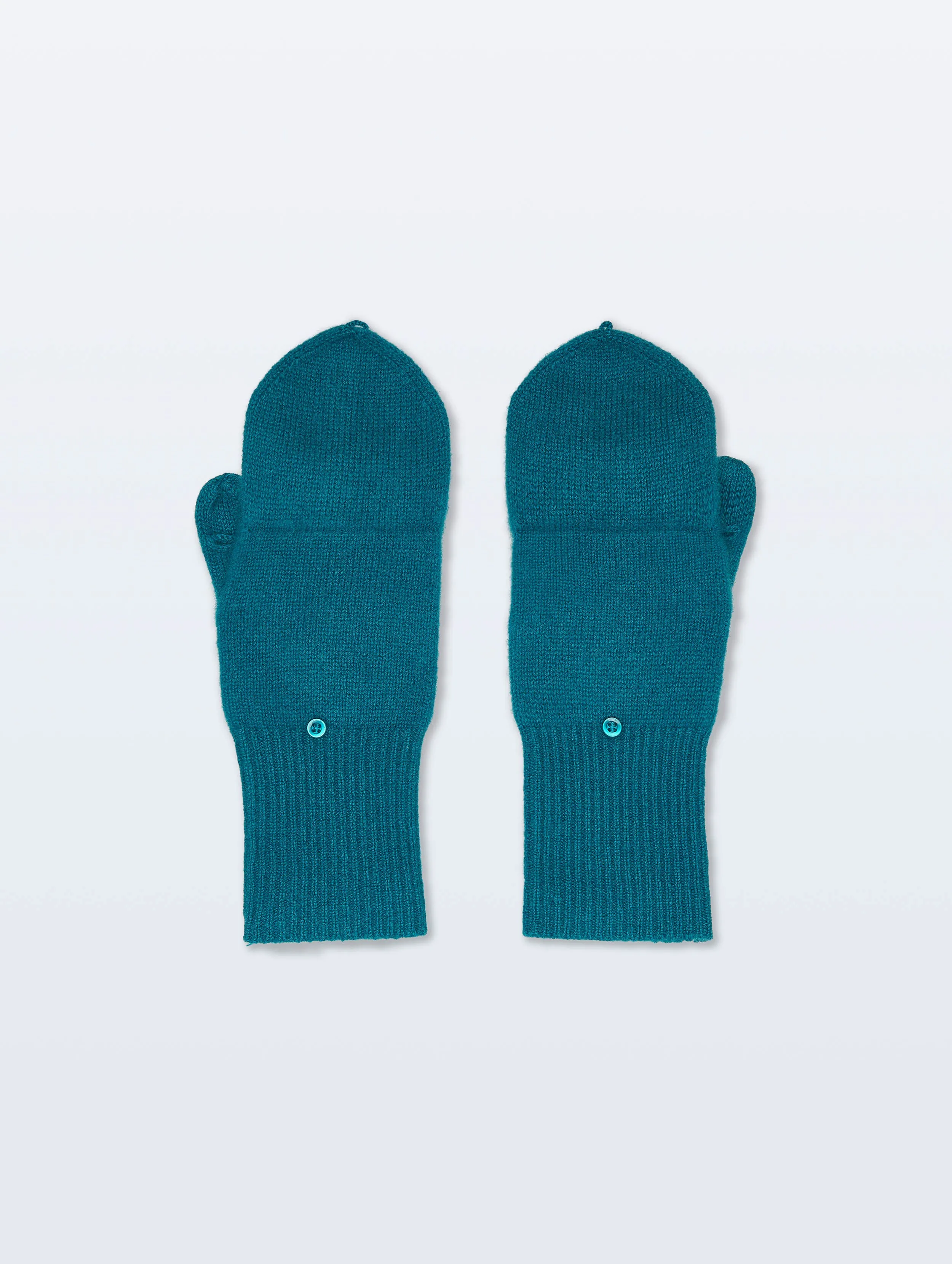 Cashmere Pop Top Glove | Deep Water Teal sold by White + Warren product image thumbnail 2