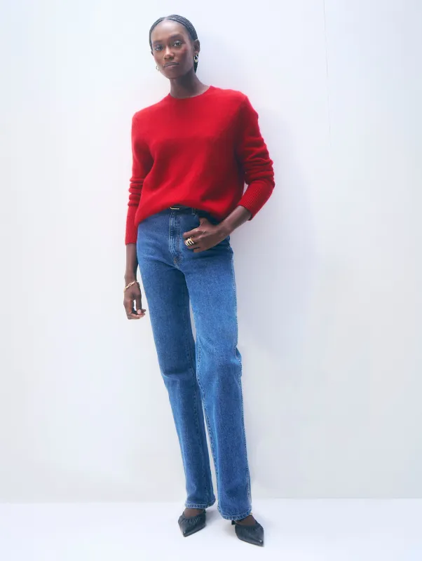 Cashmere Crewneck sold by White + Warren