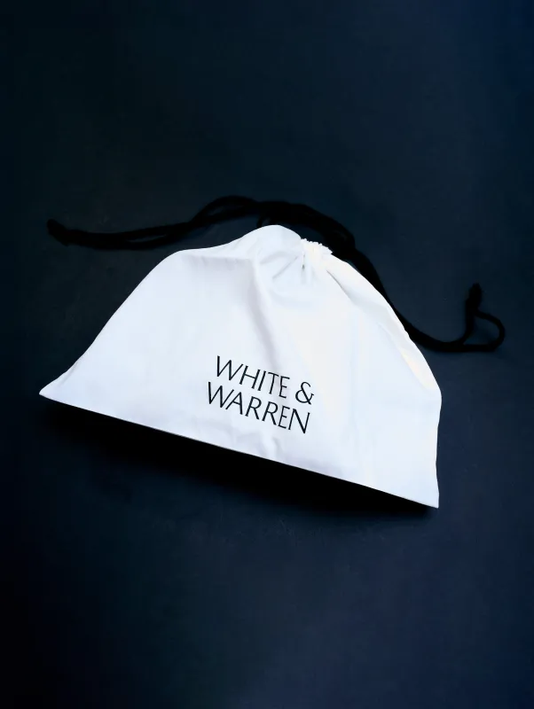 Cotton Dust Bag sold by White + Warren