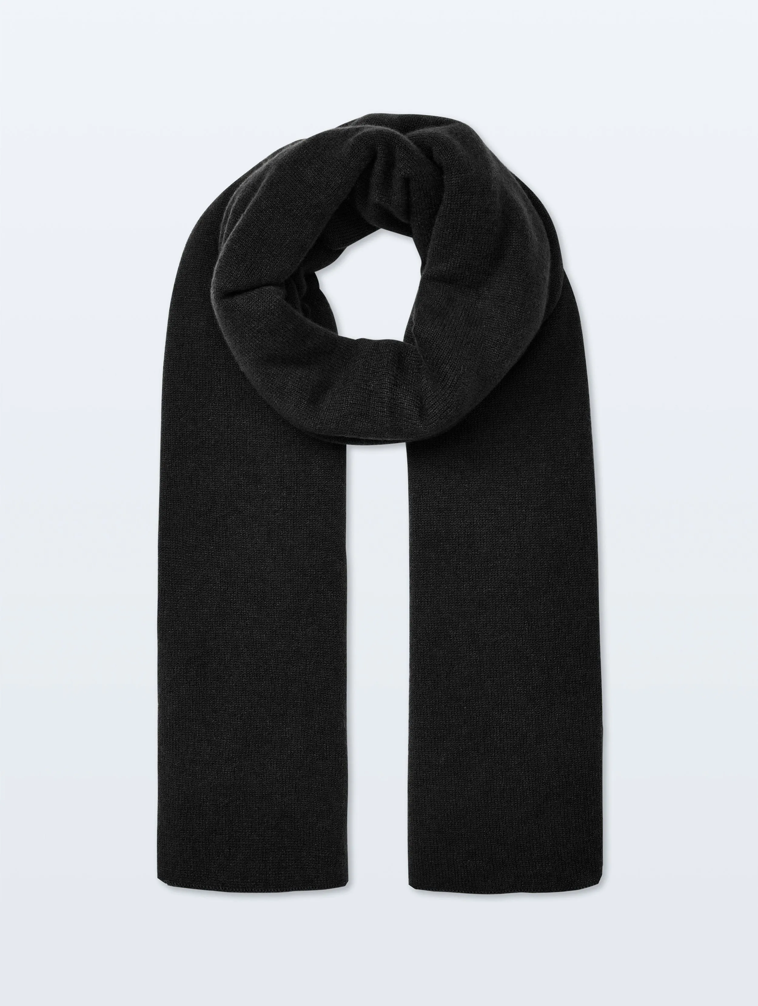 Cashmere Travel Wrap | Black sold by White + Warren product image thumbnail 4