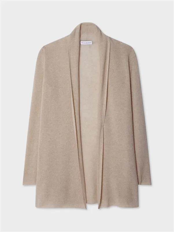 Cashmere Trapeze Cardigan sold by White + Warren
