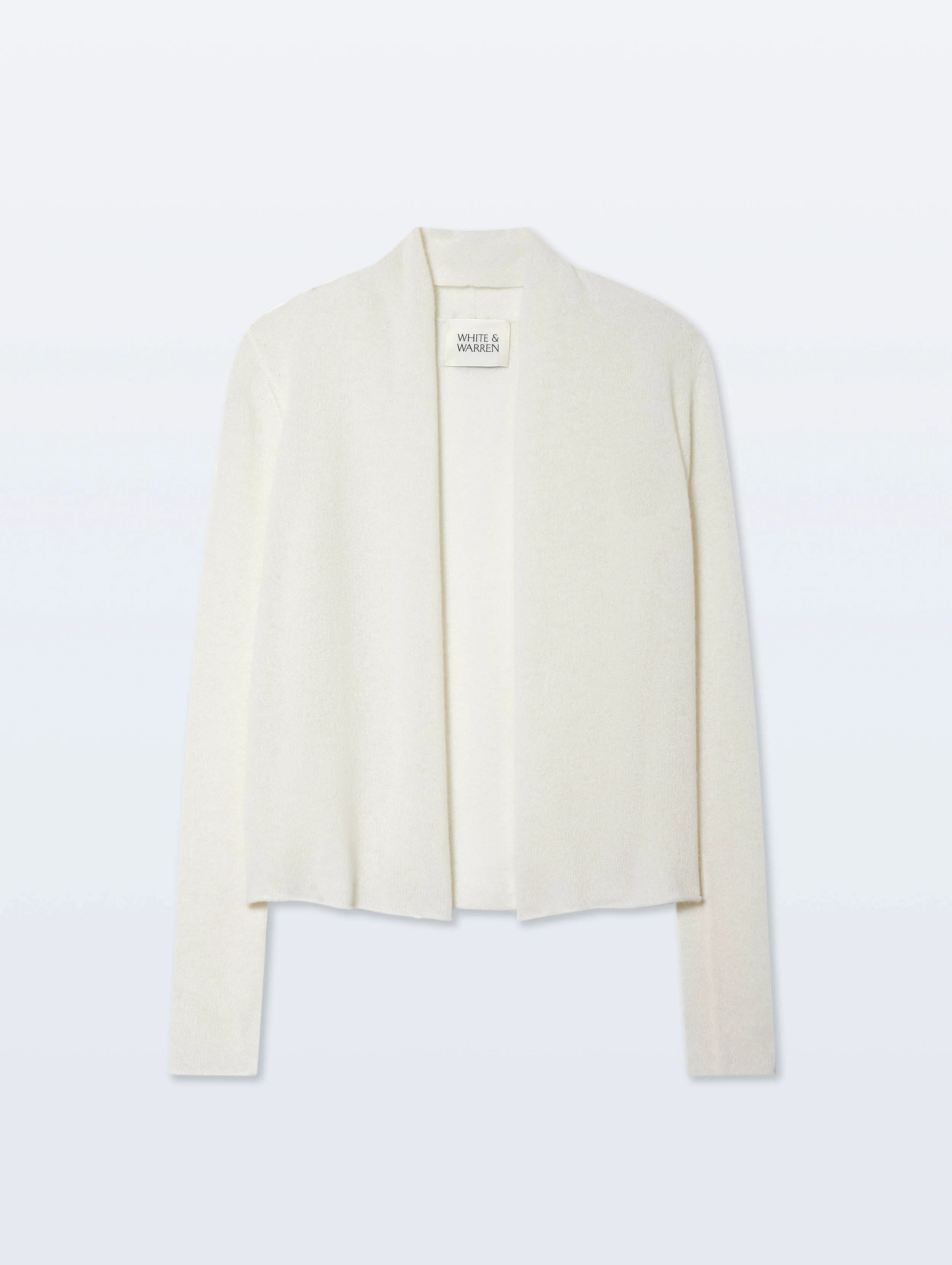 Cashmere Mini Trapeze | Soft White sold by White + Warren product image thumbnail 4