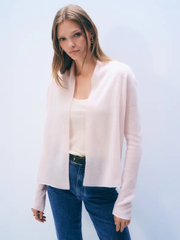 Cashmere Mini Trapeze | Pink Sand sold by White + Warren