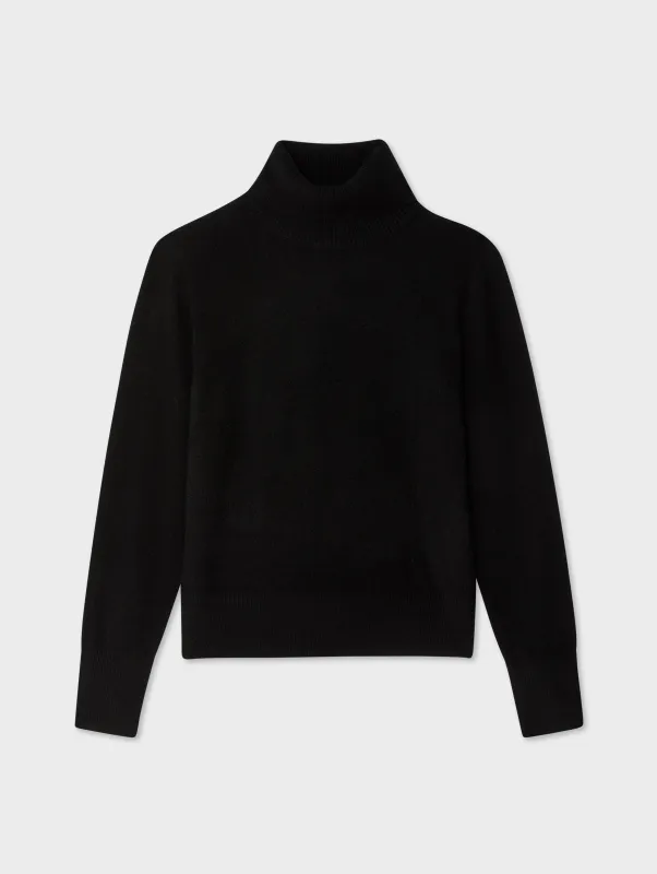Cashmere Classic Turtleneck sold by White + Warren