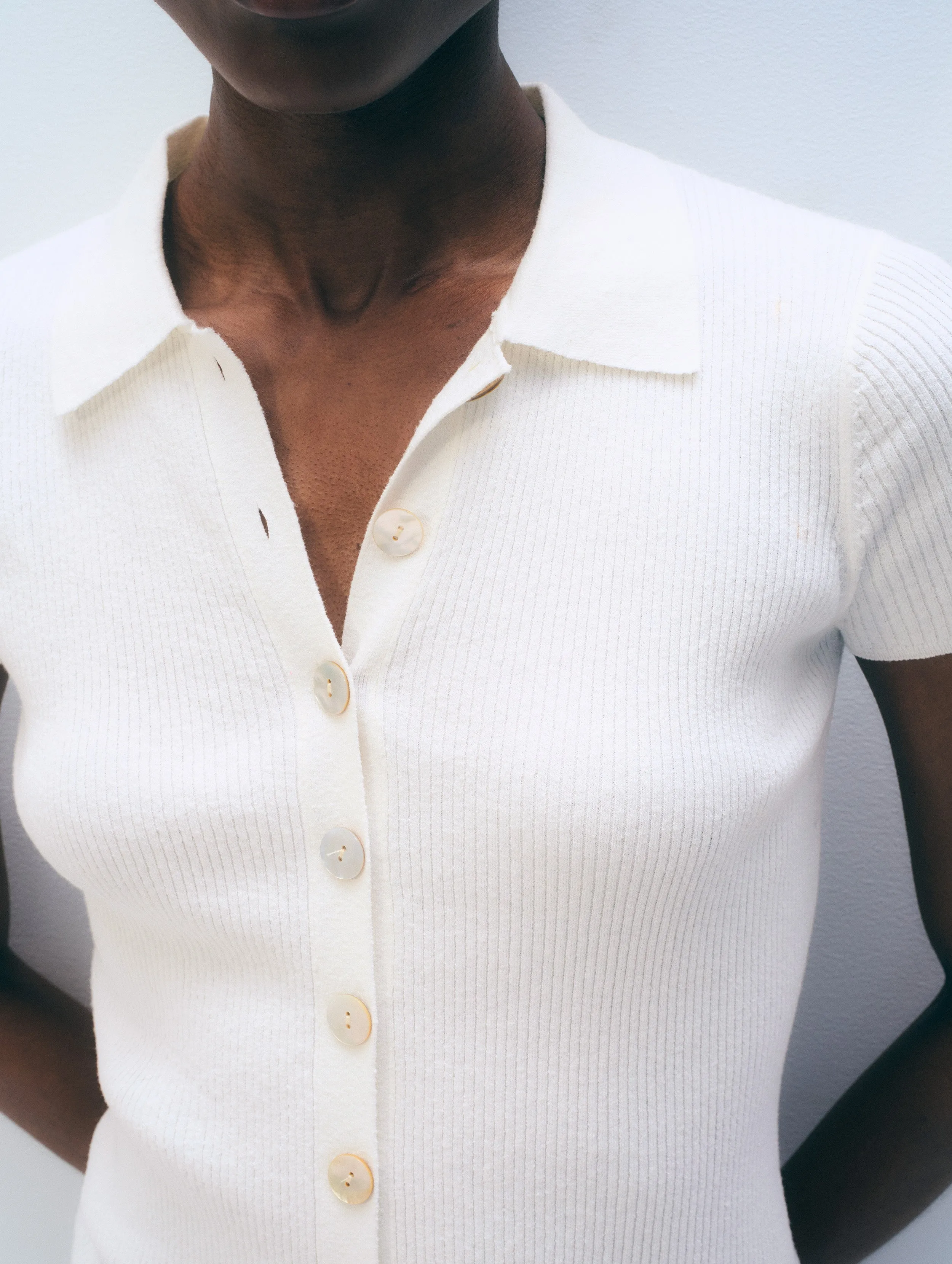 Linen Blend Top | White sold by White + Warren product image thumbnail 2
