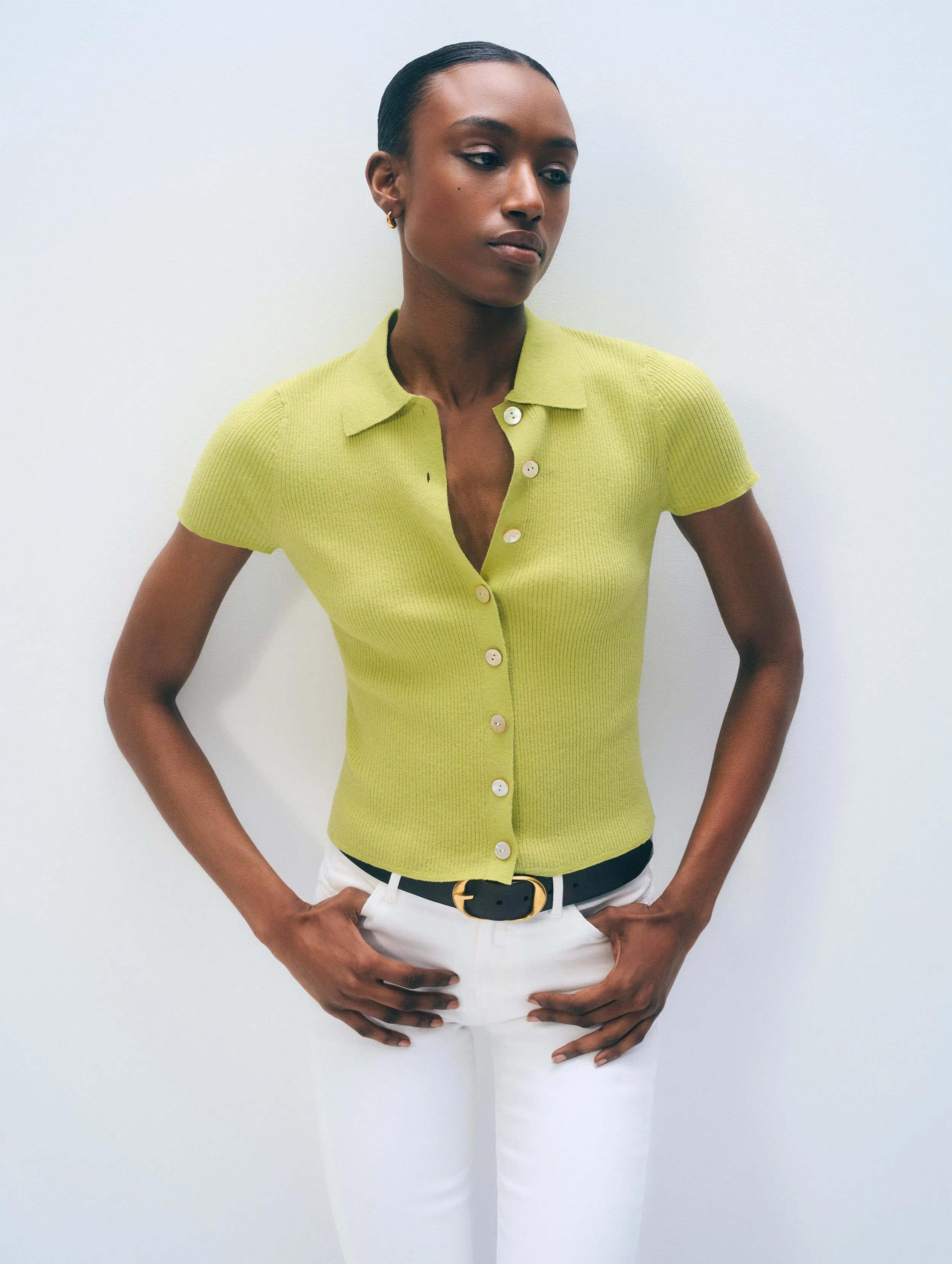 Linen Blend Top sold by White + Warren product image thumbnail 2