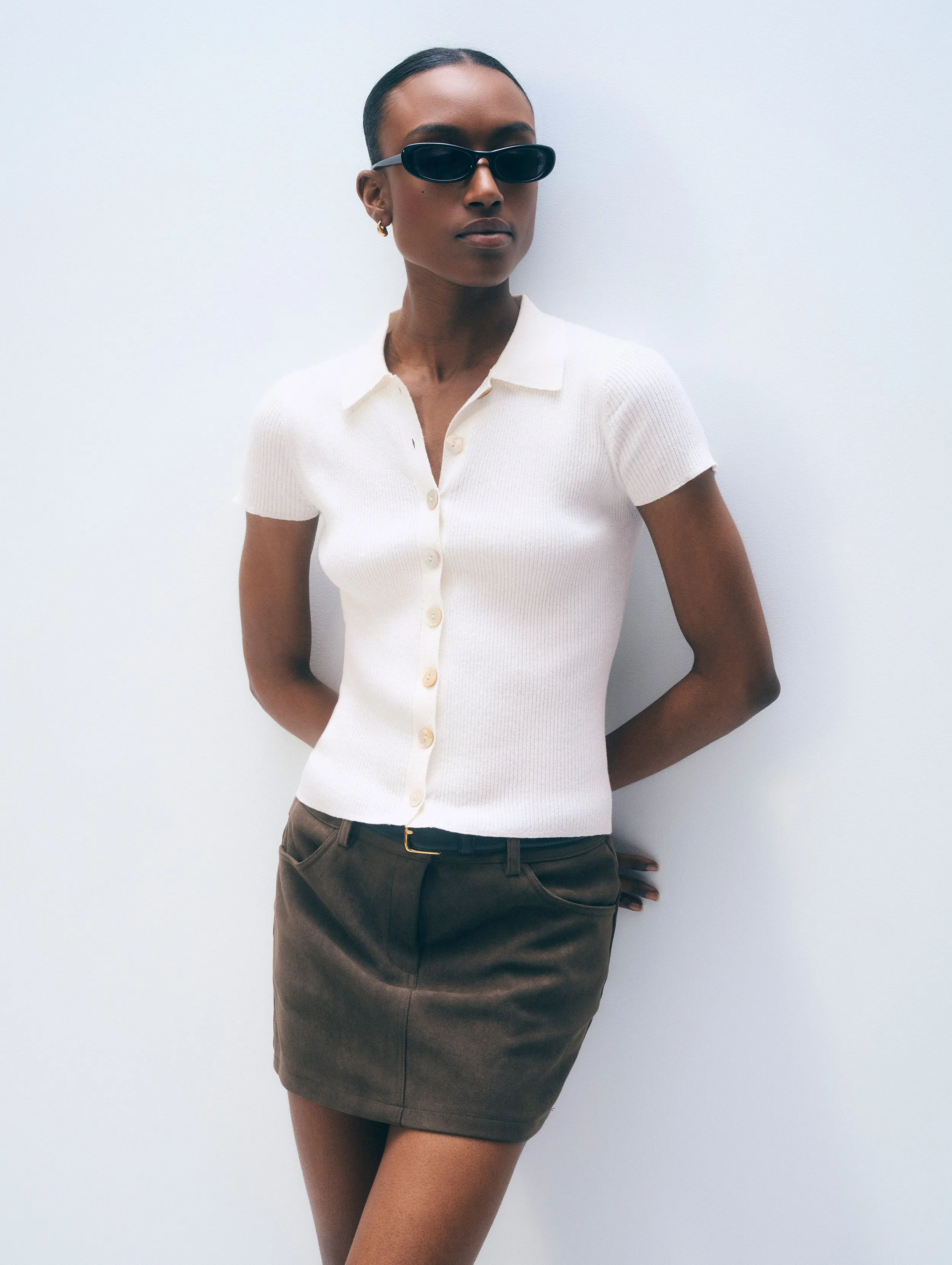 Linen Blend Top sold by White + Warren product image thumbnail 3