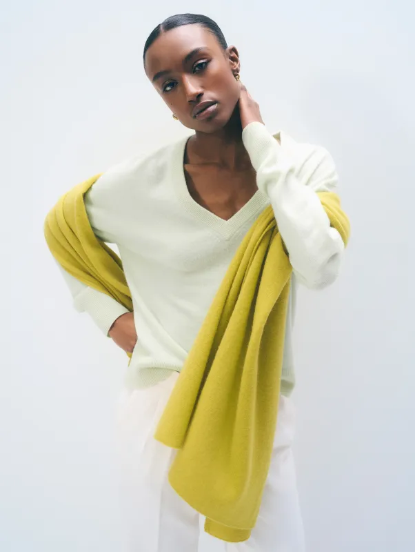 Cashmere Travel Wrap | Citronelle made by White + Warren