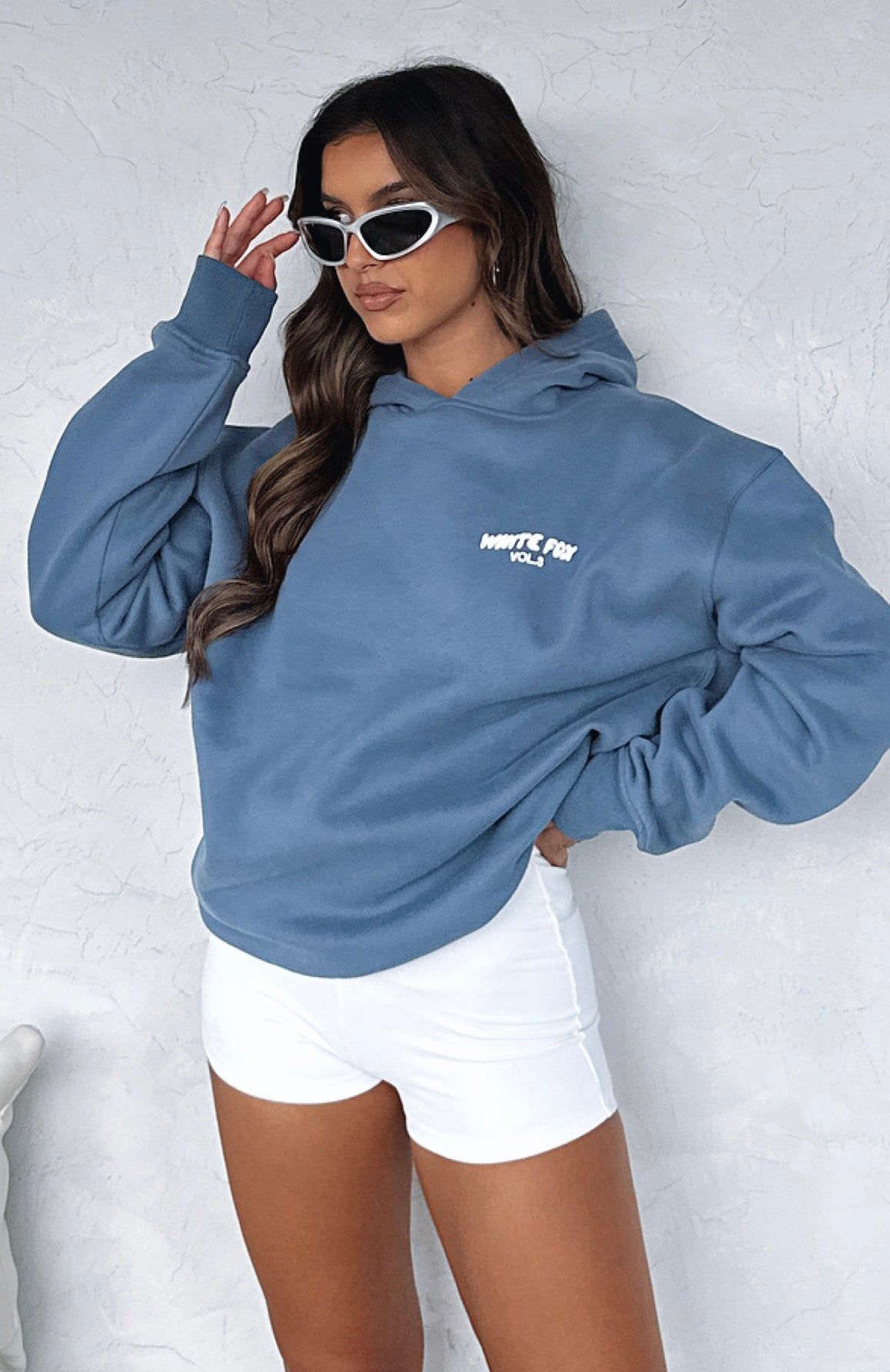 Offstage Hoodie Ocean sold by White Fox Boutique product image thumbnail 5