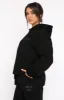 Offstage Hoodie Onyx sold by White Fox Boutique