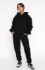 Offstage Hoodie Onyx sold by White Fox Boutique