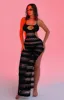 Savaya Crochet Maxi Dress Black sold by White Fox Boutique