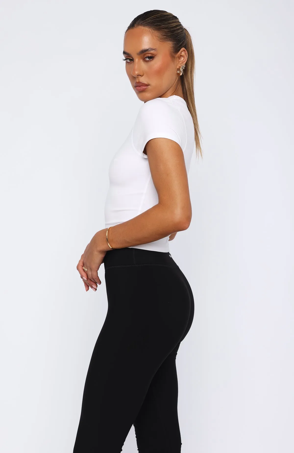 Dynamic Fusion Tee White sold by White Fox Boutique product image thumbnail 4