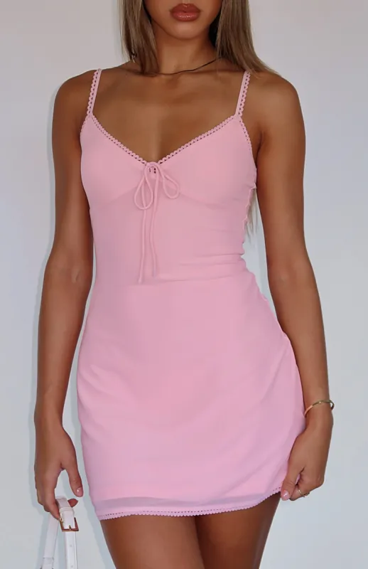 You're Always There Mini Dress Pink sold by White Fox Boutique