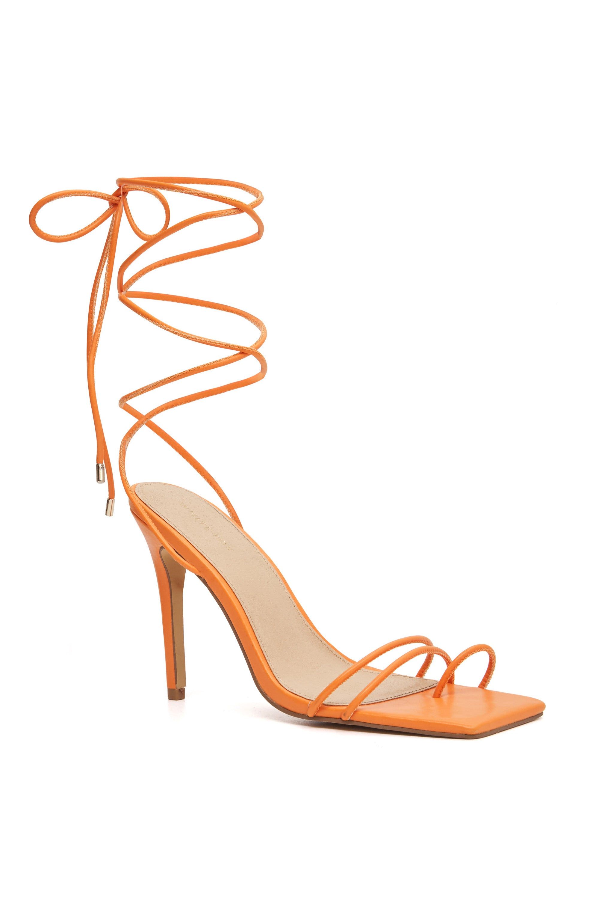 My Own Muse Heels Orange sold by White Fox Boutique product image thumbnail 2