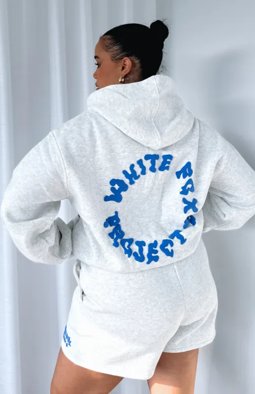 Project 5 Oversized Hoodie Gravity Grey sold by White Fox Boutique