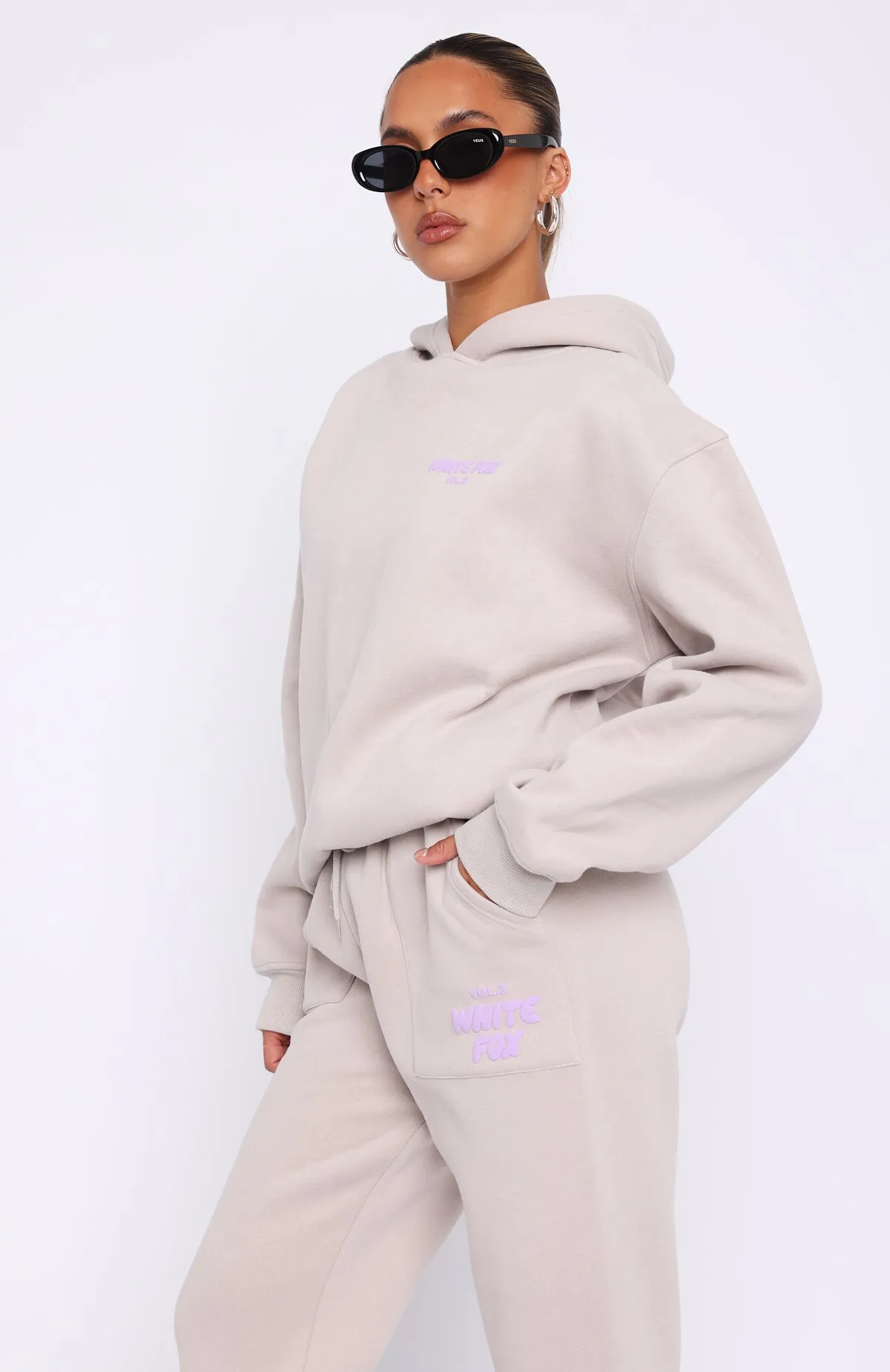 Offstage Hoodie Cloud sold by White Fox Boutique product image thumbnail 3
