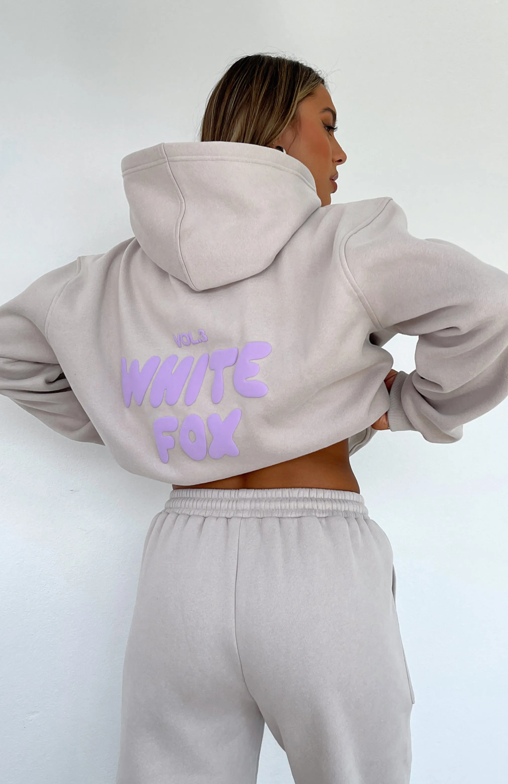 Offstage Hoodie Cloud sold by White Fox Boutique