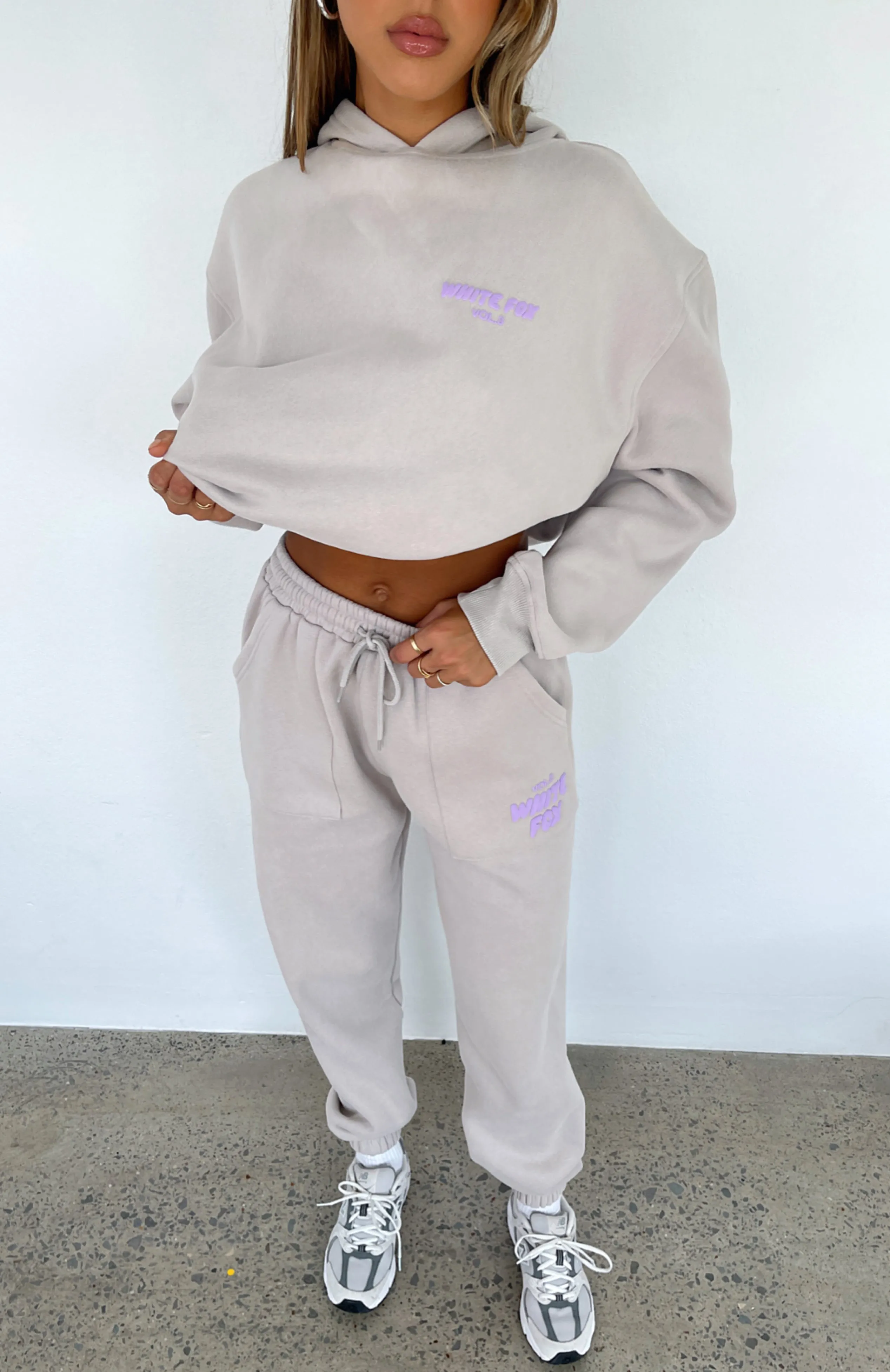 Offstage Hoodie Cloud sold by White Fox Boutique product image thumbnail 5