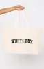 Stepping Out Tote Bag Natural sold by White Fox Boutique