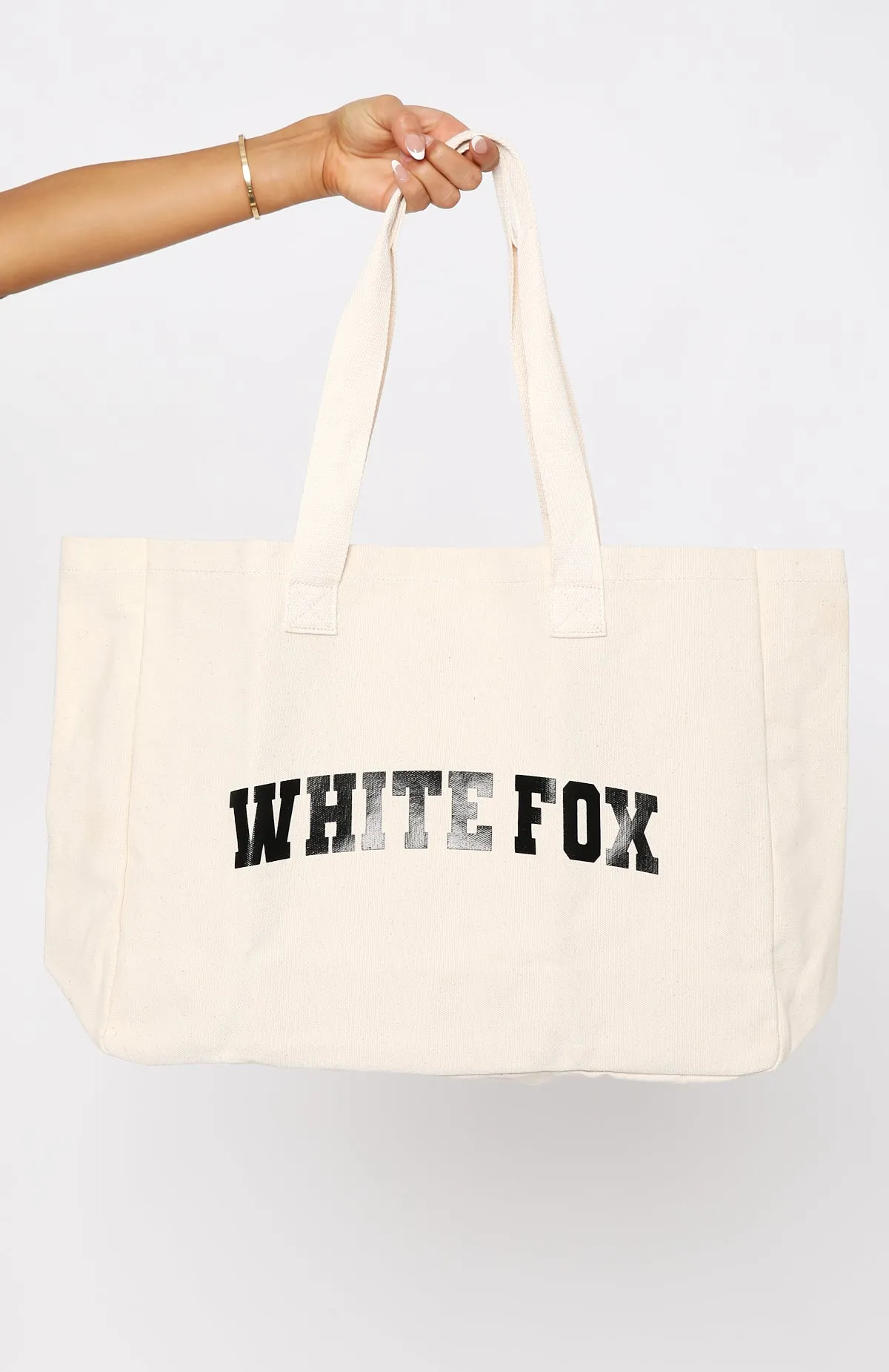 Stepping Out Tote Bag Natural sold by White Fox Boutique product image thumbnail 2