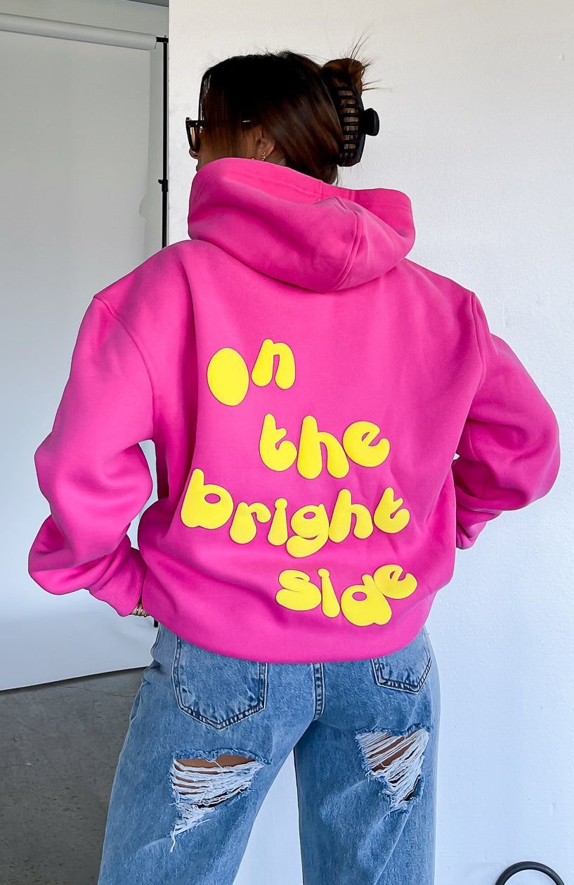 All The Feelings Hoodie Pink sold by White Fox Boutique