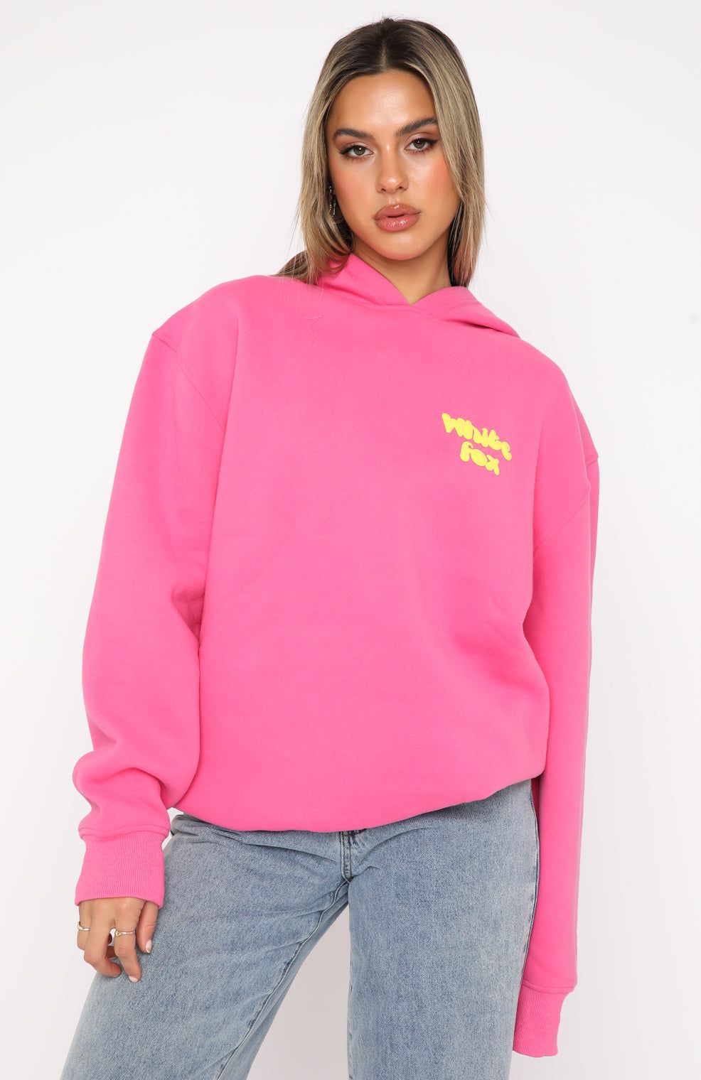 All The Feelings Hoodie Pink sold by White Fox Boutique product image thumbnail 2