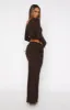 Rising Star Maxi Skirt Chocolate sold by White Fox Boutique