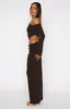 Rising Star Maxi Skirt Chocolate sold by White Fox Boutique