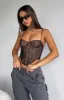 Take A Chance Bustier Black sold by White Fox Boutique