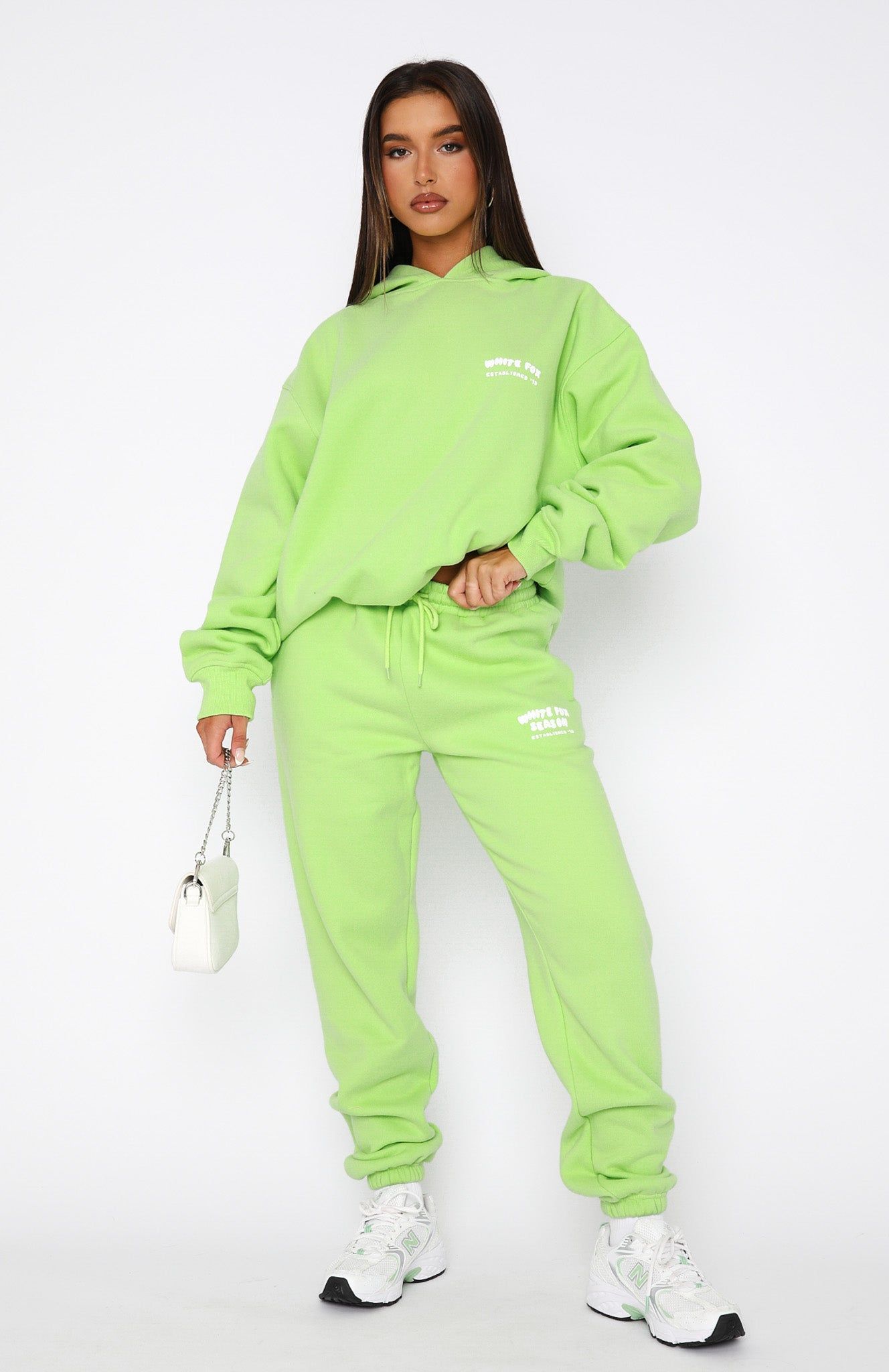 The Main Season Sweatpants Neon Green sold by White Fox Boutique product image thumbnail 5