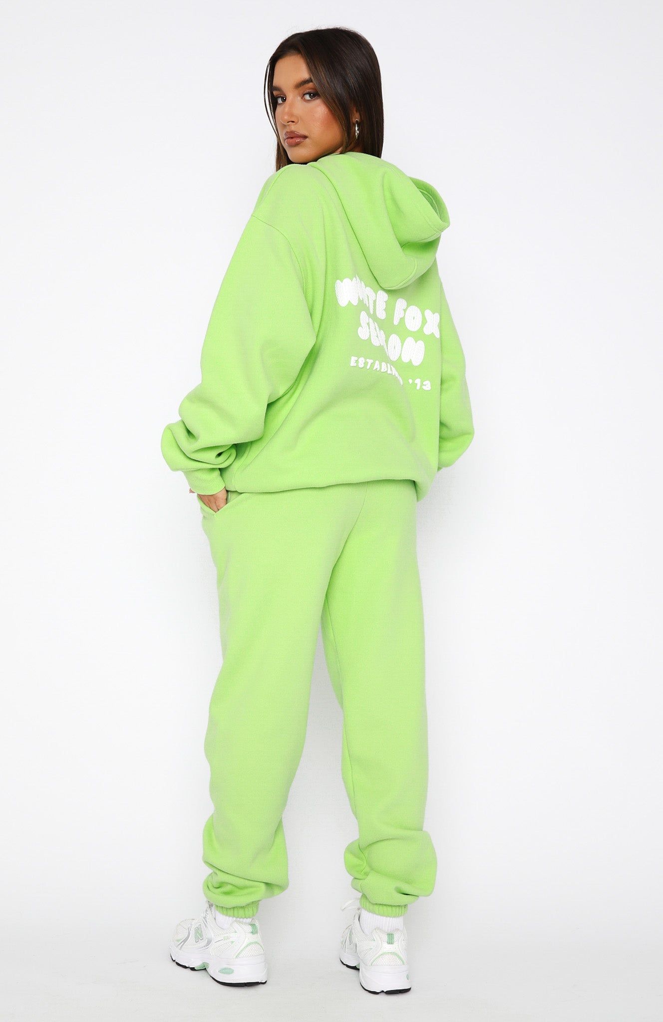 The Main Season Sweatpants Neon Green sold by White Fox Boutique product image thumbnail 4