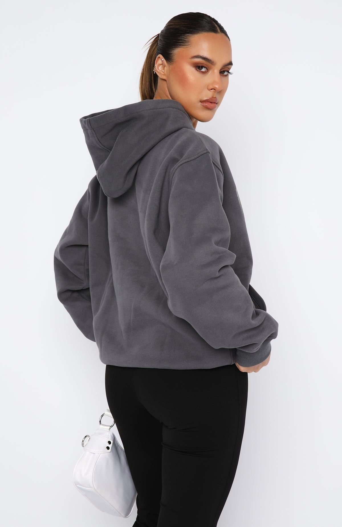 Do You Want Me Oversized Hoodie Volcanic sold by White Fox Boutique product image thumbnail 4