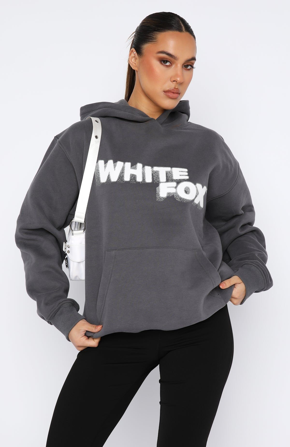 Do You Want Me Oversized Hoodie Volcanic sold by White Fox Boutique product image thumbnail 2