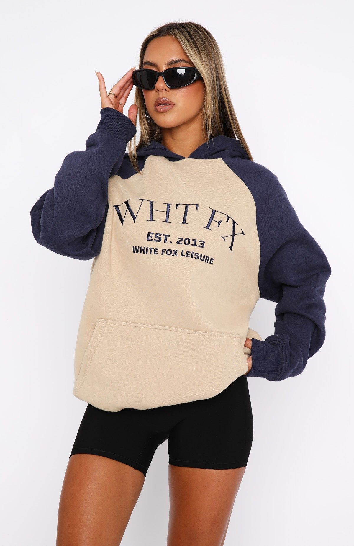 Caught Up On It Oversized Hoodie Sand sold by White Fox Boutique product image thumbnail 2