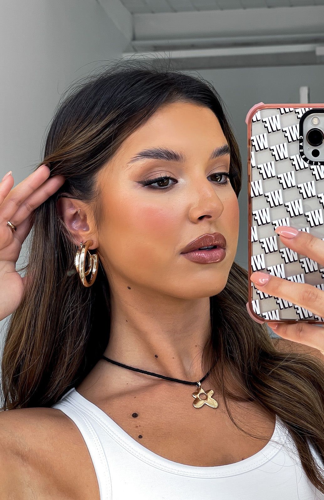 Orla Hoops Set Gold sold by White Fox Boutique product image thumbnail 2