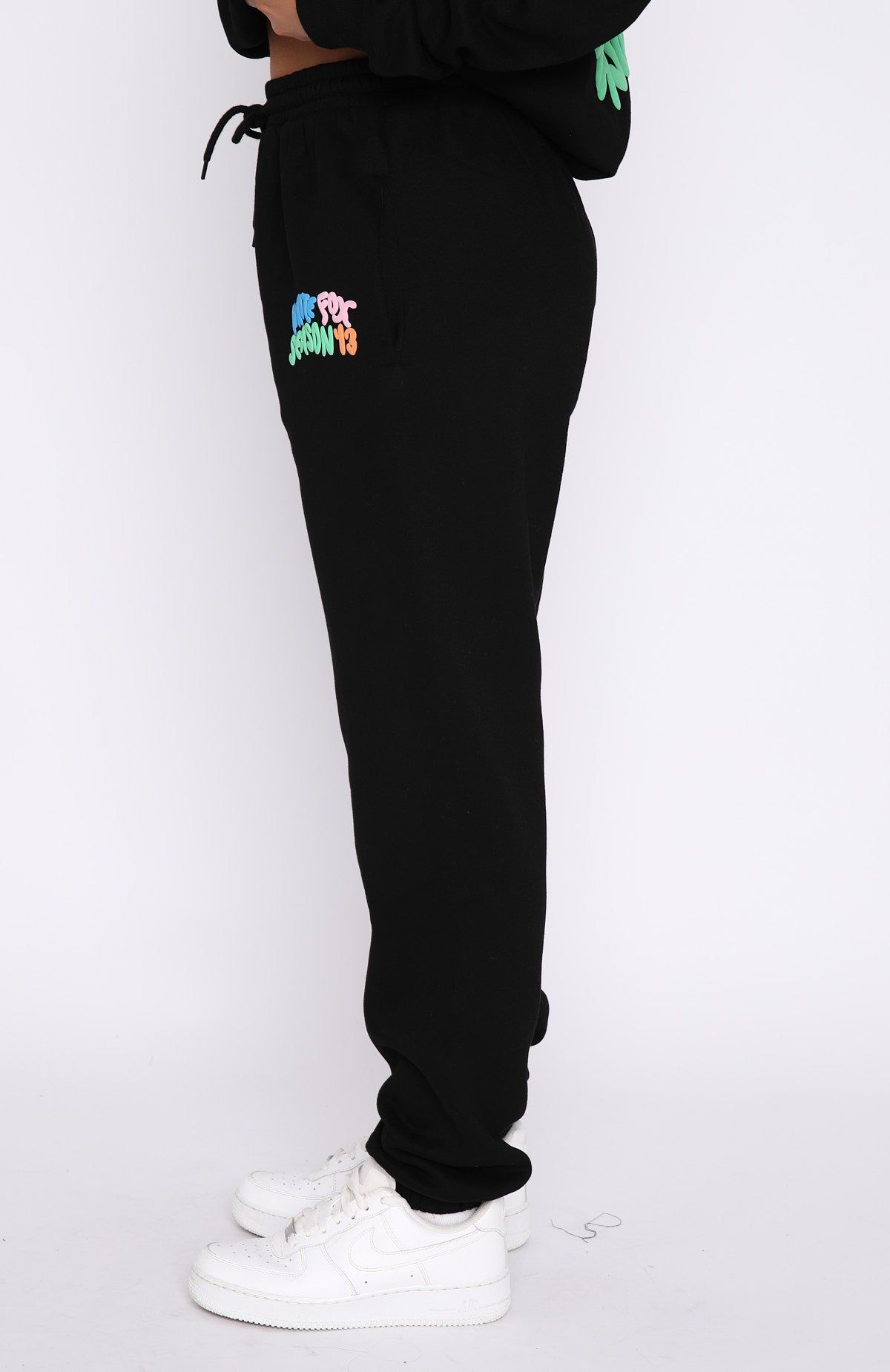 Best Is Yet To Come Sweatpants Black sold by White Fox Boutique product image thumbnail 3