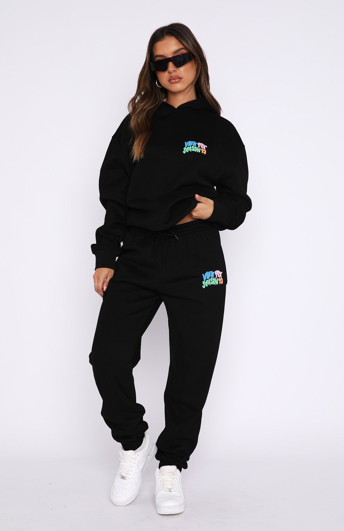 Best Is Yet To Come Sweatpants Black sold by White Fox Boutique product image thumbnail 5
