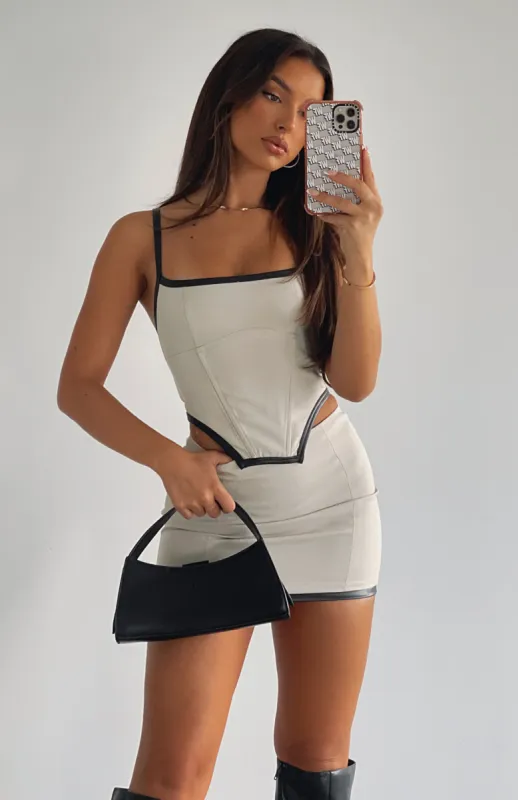 Still Your Best Bustier Oatmeal sold by White Fox Boutique