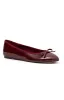 Bridget Ballet Flats Cherry Cola sold by White Fox Boutique