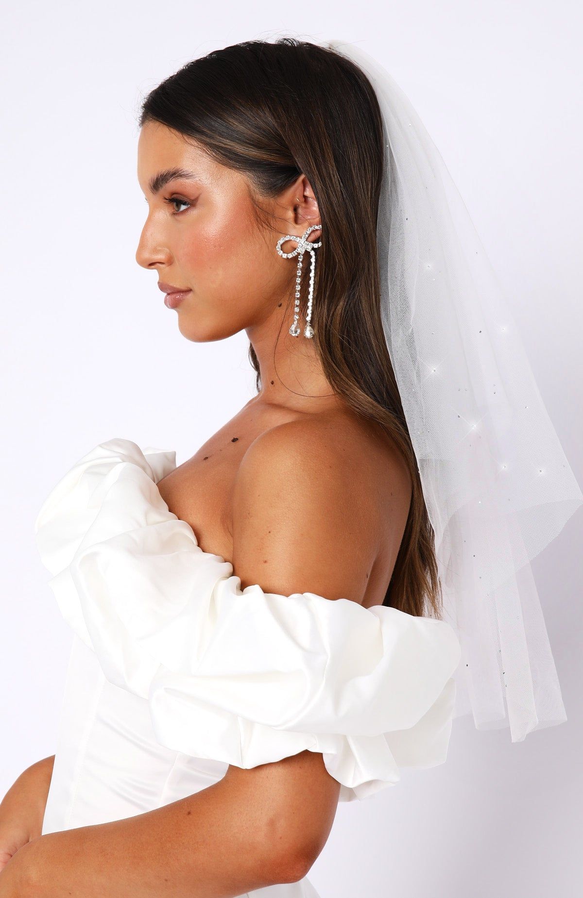 Miss To Mrs Veil White sold by White Fox Boutique product image thumbnail 2