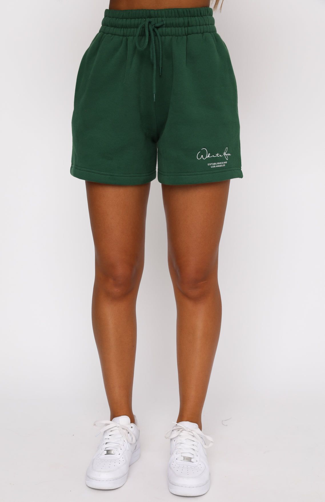 Check It Out Lounge Shorts Forest Green sold by White Fox Boutique product image thumbnail 3
