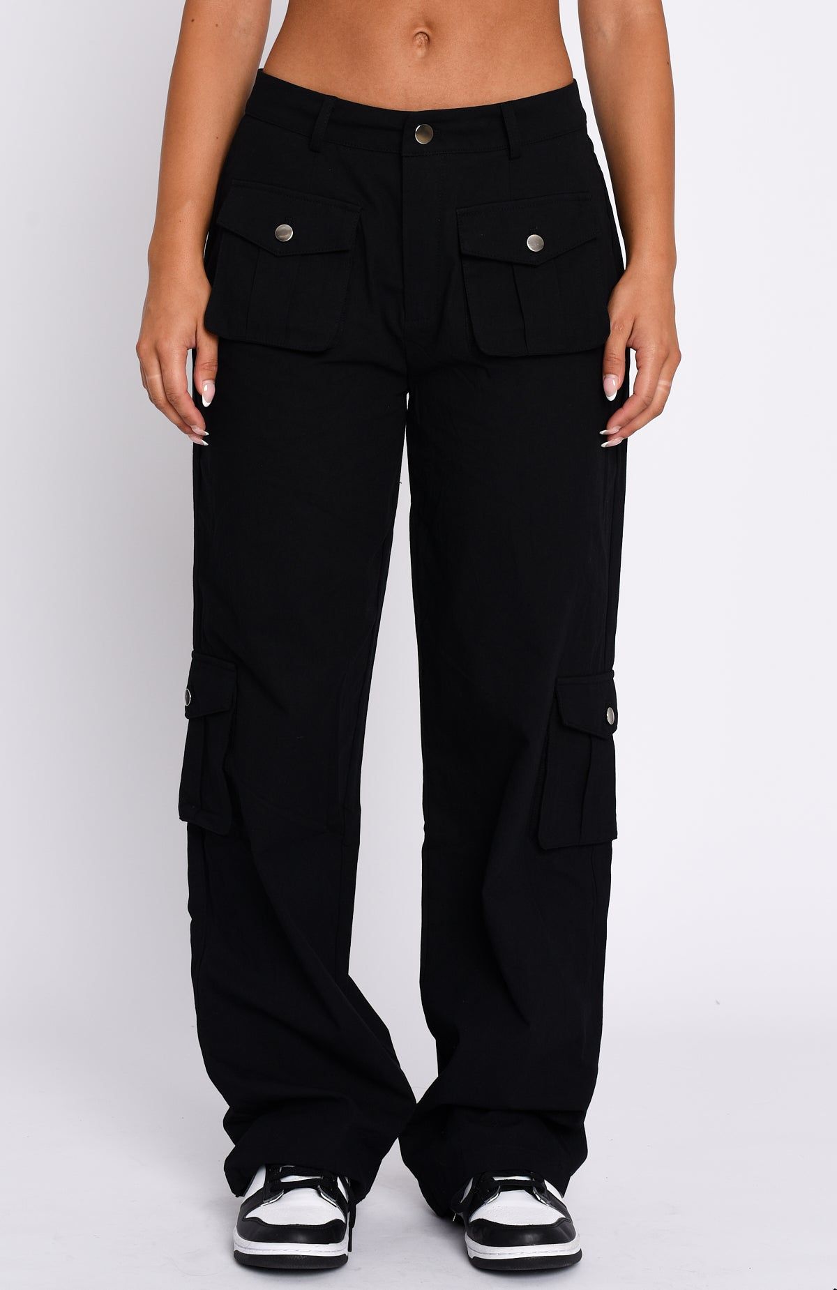 Clear My Mind Pants Black sold by White Fox Boutique product image thumbnail 2