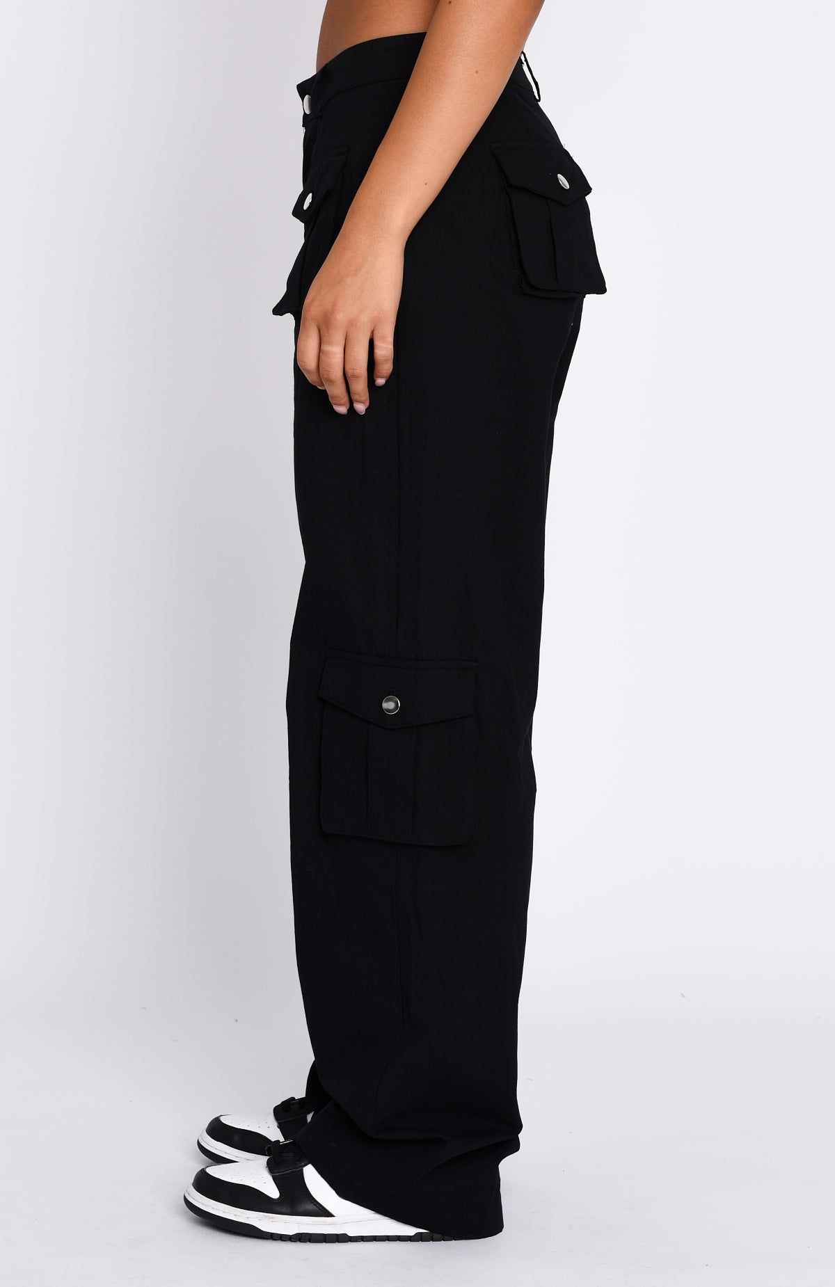 Clear My Mind Pants Black sold by White Fox Boutique product image thumbnail 3