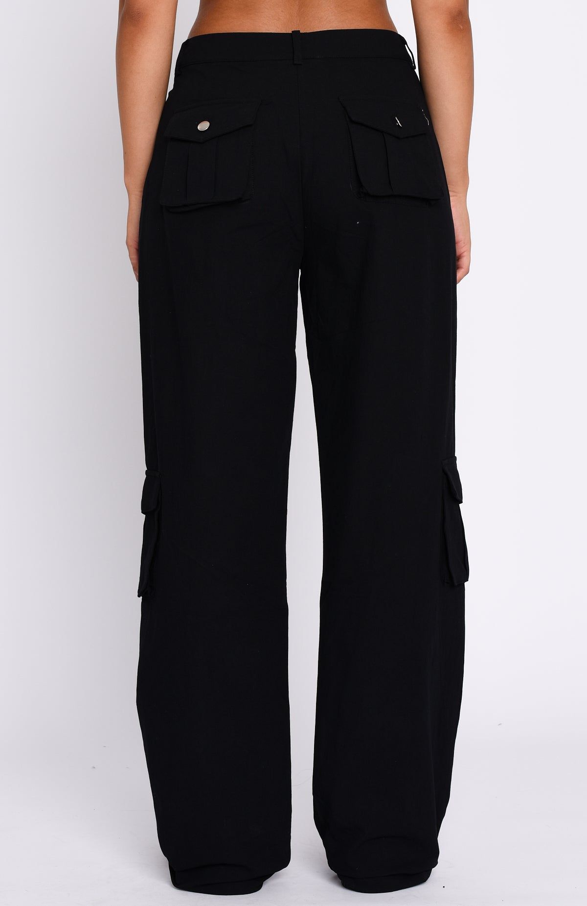 Clear My Mind Pants Black sold by White Fox Boutique product image thumbnail 4