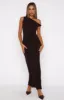Little Bit Dramatic Maxi Dress Dark Chocolate sold by White Fox Boutique