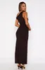 Little Bit Dramatic Maxi Dress Dark Chocolate sold by White Fox Boutique